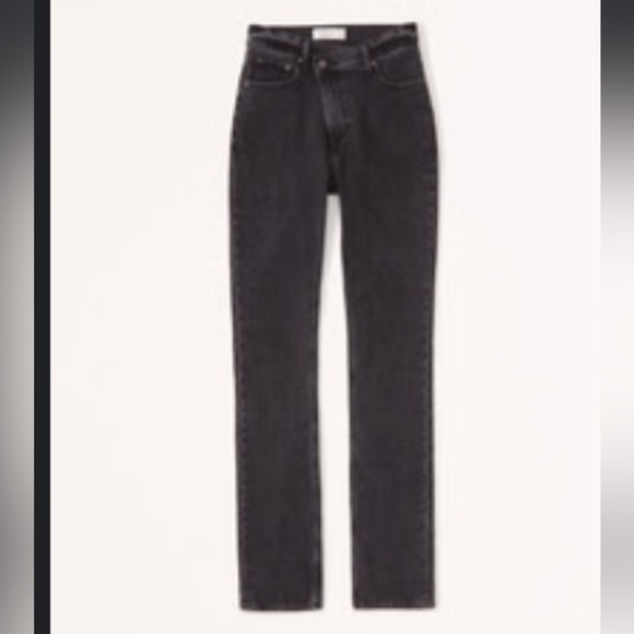 Abercrombie & Fitch Black High Rise Women Jeans - Picture 1 of 10